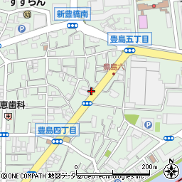 ＮＢパーキング豊島第１１駐車場周辺の地図