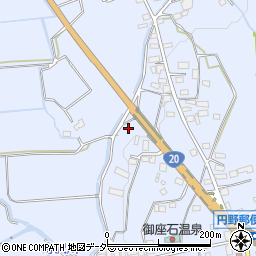 山梨県韮崎市円野町上円井1729周辺の地図