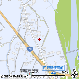 山梨県韮崎市円野町上円井1956-2周辺の地図