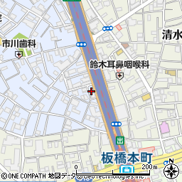Ｖｅｒｏｎａ板橋本町ＬＵＳＳＯ周辺の地図
