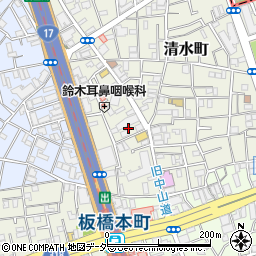 東京都板橋区清水町40周辺の地図