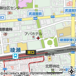 セブンイレブン足立綾瀬３丁目東店周辺の地図