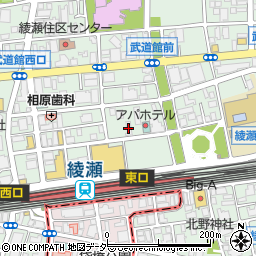 東京都足立区綾瀬3丁目7-20周辺の地図
