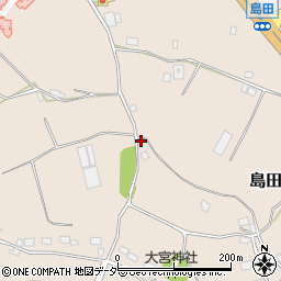 千葉県八千代市島田1090周辺の地図