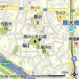 沢村商店周辺の地図