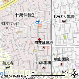東京都北区十条仲原1丁目27-4周辺の地図