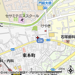 優希寿司周辺の地図