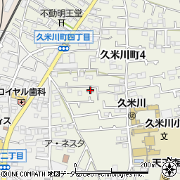 クレセントマンション久米川周辺の地図
