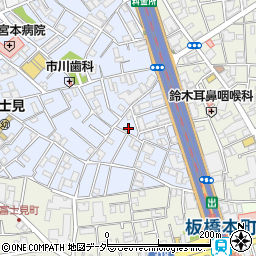 東京都板橋区宮本町11-2周辺の地図