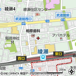 東京都足立区綾瀬3丁目6-17周辺の地図