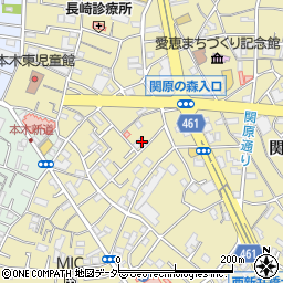 東京都足立区本木1丁目11-4周辺の地図