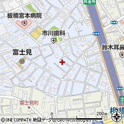 東京都板橋区宮本町19周辺の地図