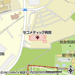 生活彩家セコメディック病院店周辺の地図