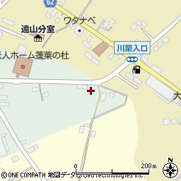 千葉県成田市川栗840周辺の地図