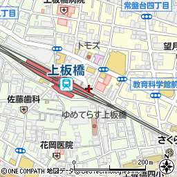 日本調剤　上板橋薬局周辺の地図