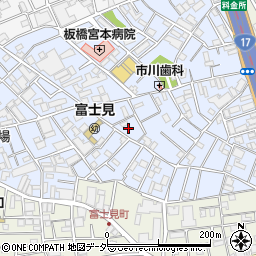 東京都板橋区宮本町23周辺の地図