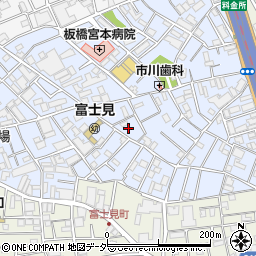 東京都板橋区宮本町23周辺の地図