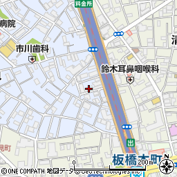 東京都板橋区宮本町12-2周辺の地図