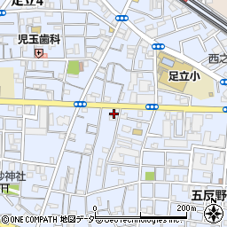 千住新宿町線周辺の地図