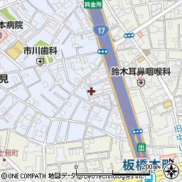 東京都板橋区宮本町12-7周辺の地図