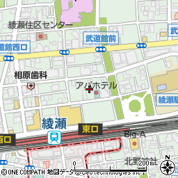 東京都足立区綾瀬3丁目7周辺の地図