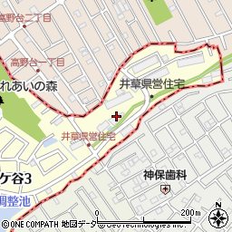 コスモ鎌ヶ谷ガーデンスクエアＢ棟周辺の地図