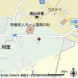 千葉県成田市川栗837周辺の地図