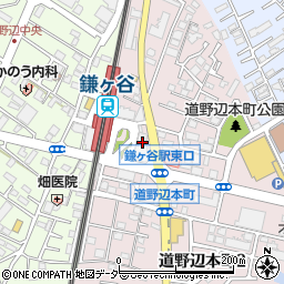 くすりの福太郎鎌ヶ谷駅前店周辺の地図