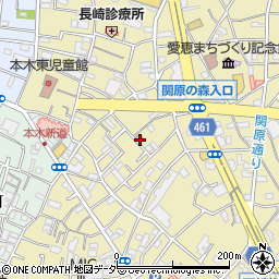 東京都足立区本木1丁目11-7周辺の地図