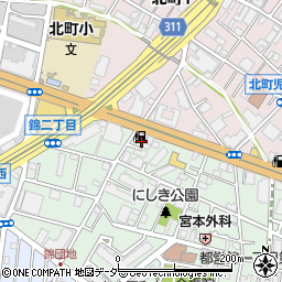 新日本石油株式会社　練馬北町ＳＳ周辺の地図