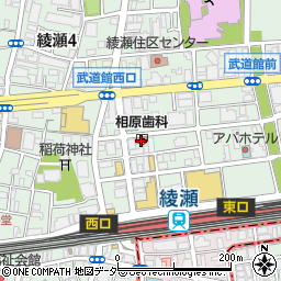 東京都足立区綾瀬3丁目6-4周辺の地図