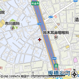 東京都板橋区宮本町12周辺の地図