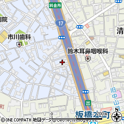 東京都板橋区宮本町12周辺の地図