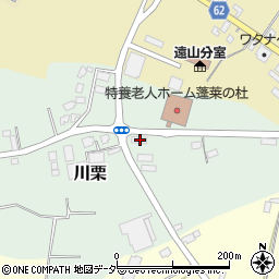 千葉県成田市川栗834周辺の地図