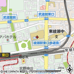 東京都足立区綾瀬3丁目12周辺の地図