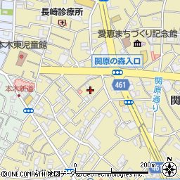 東京都足立区本木1丁目11周辺の地図