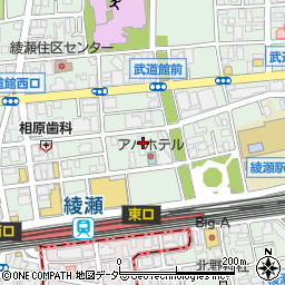 東京都足立区綾瀬3丁目7-9周辺の地図