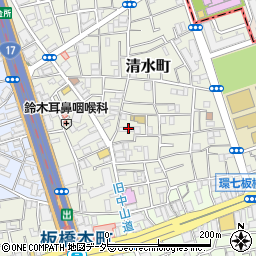 東京都板橋区清水町24周辺の地図
