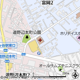 鎌ケ谷郵便局周辺の地図