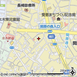 東京都足立区本木1丁目11-3周辺の地図