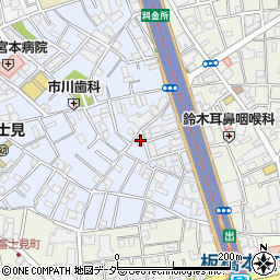 東京都板橋区宮本町11-7周辺の地図