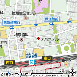 東京都足立区綾瀬3丁目7-4周辺の地図