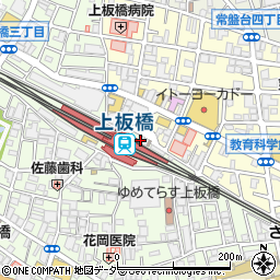 株式会社サンメリー　上板橋店周辺の地図