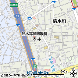 東京都板橋区清水町41周辺の地図