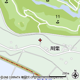 千葉県成田市川栗560周辺の地図