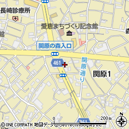いきいきらいふSPA 西新井店周辺の地図