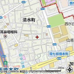 東京都板橋区清水町15周辺の地図