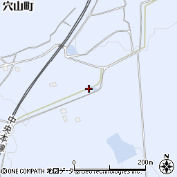 山梨県韮崎市穴山町6528周辺の地図