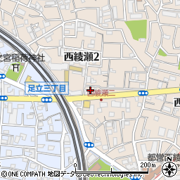アビック薬局綾瀬店周辺の地図