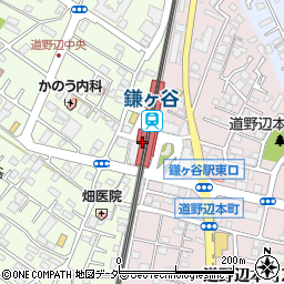 千葉銀行東武鎌ケ谷駅 ＡＴＭ周辺の地図